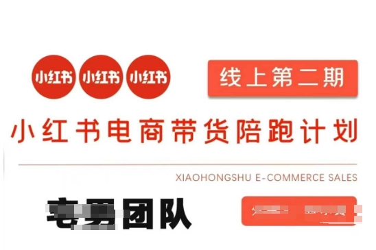 小红书电商带货课2期，月利润20个的小红书电商的有货源，无货源，虚拟产品，付费投流等整套玩法-悦商宝